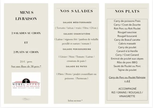 Livraison de menu à domicile à Saint-philippe, la Réunion, Saint-Philippe, L'ILE Ô CARRY